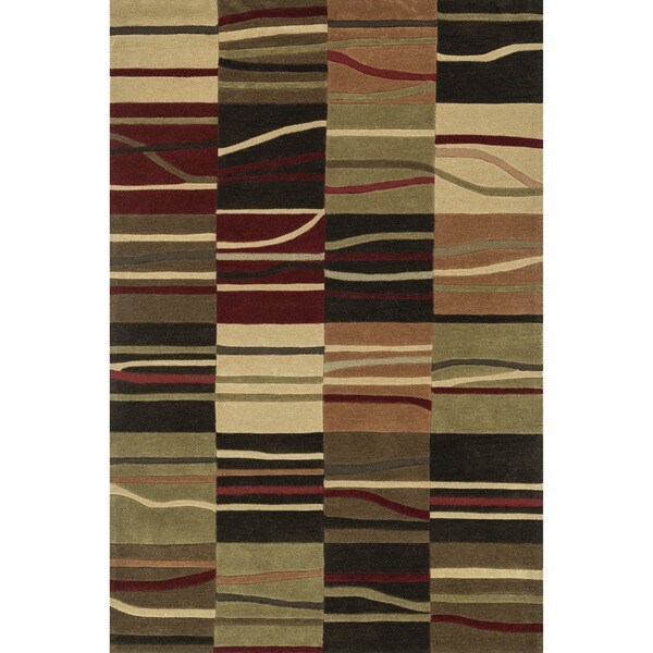 Hand-Tufted Chalice Multi Rug - 7'9 x 9'9