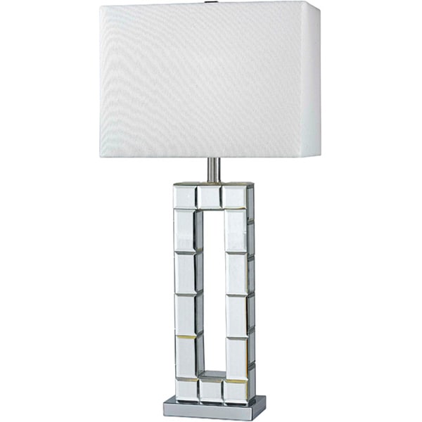 Rothery 31-inch Chrome Mirror Table Lamp