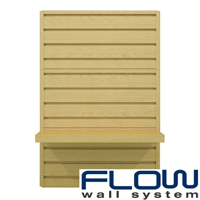 Flow Wall Decor Maple Shelf