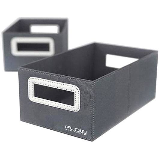 Flow Wall Decor Small Collapsible Titanium Storage Bins (Set of 2)