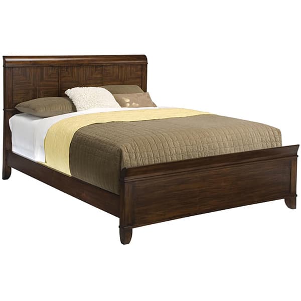 Paris Mahogany Queensize Bed Overstock 6620879