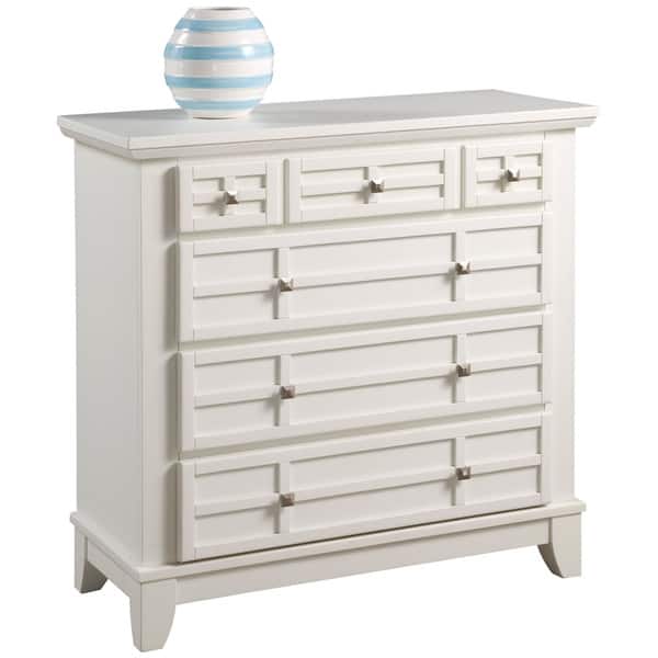 Shop Arts Crafts White Chest By Home Styles Free Shipping