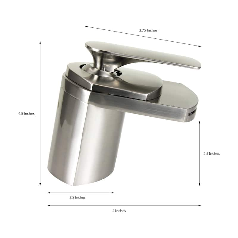 Dyconn Waterfall Bathroom Sink Faucet