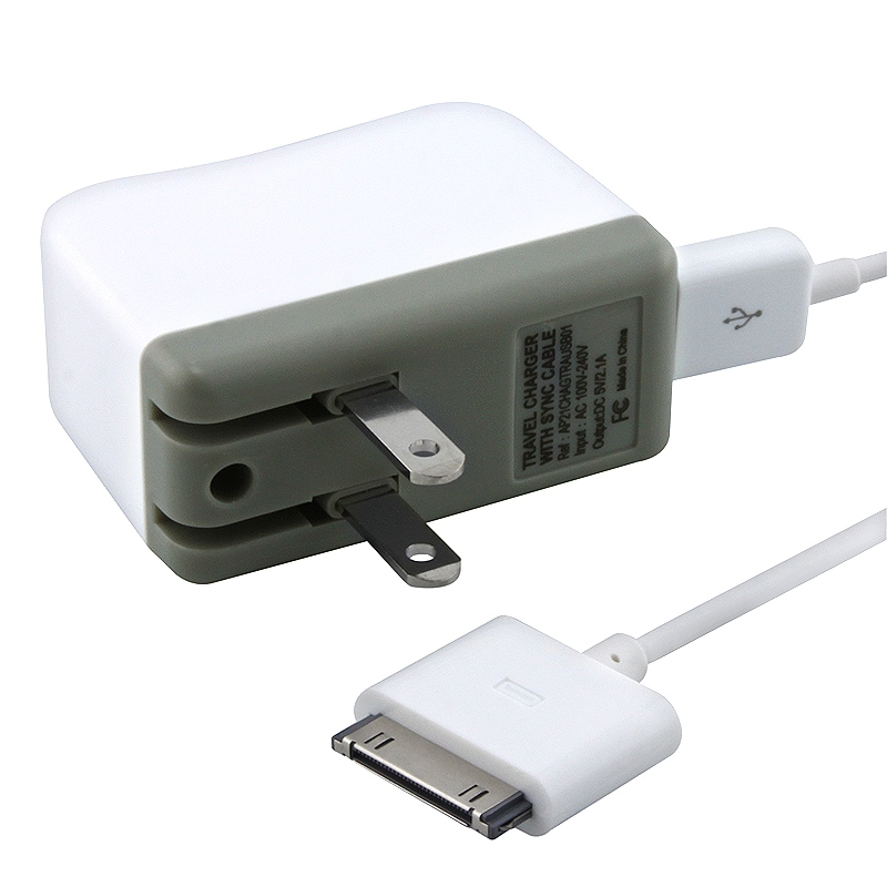 Shop INSTEN White Travel Charger for Apple iPod AP21CHAGTRAUSB01 - Free ...