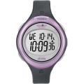 Shop Timex Women's Ironman Clear View 30-lap Dark Grey/ Pink Watch ...