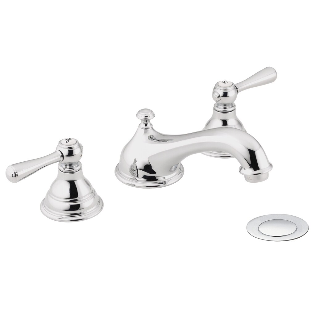 Moen T6105 Kingsley Two-Handle Widespread Bathroom Faucet Chrome
