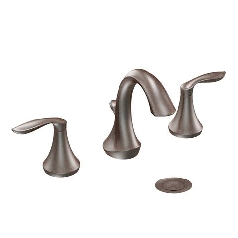 Moen Eva Two-Handle Bathroom Faucet, Oil Rubbed Bronze (T6420ORB)