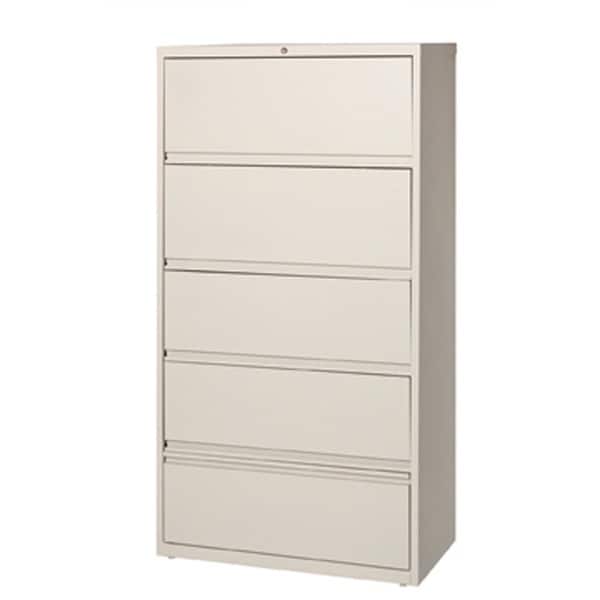 Shop Hirsh Commercial 36 Wide 5 Drawer Lateral With Roll Out