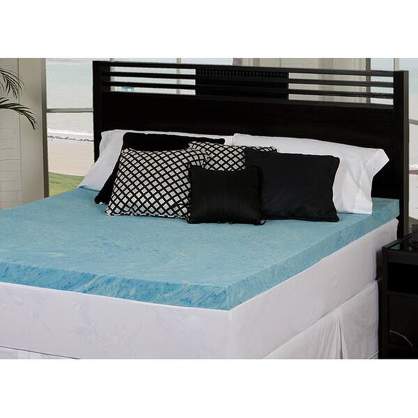 Slumber Solutions Gel 3-inch Queen/ King/ Cal King-size Memory Foam Mattress Topper