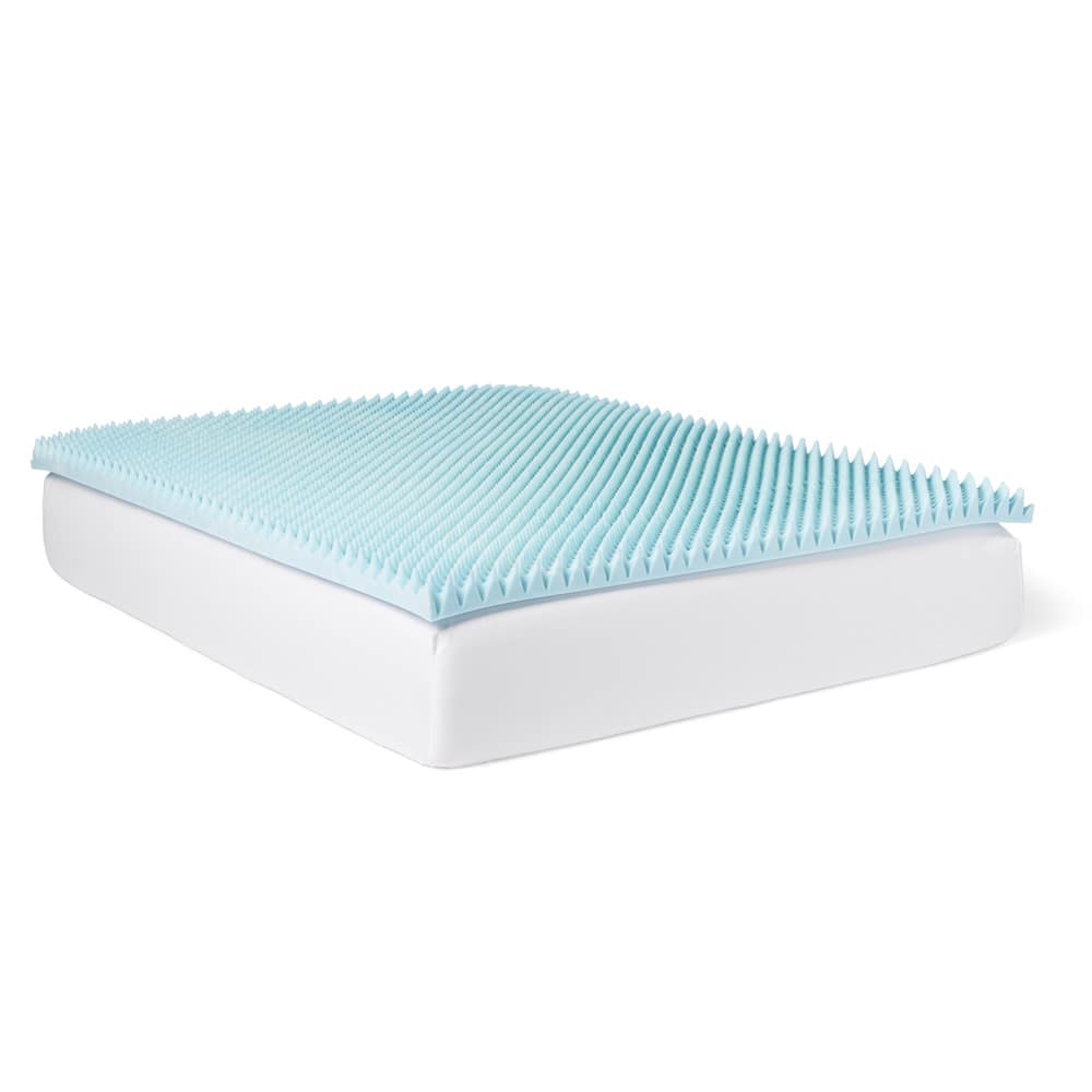 Slumber Solutions Gel Highloft 3-inch Memory Foam Mattress Topper