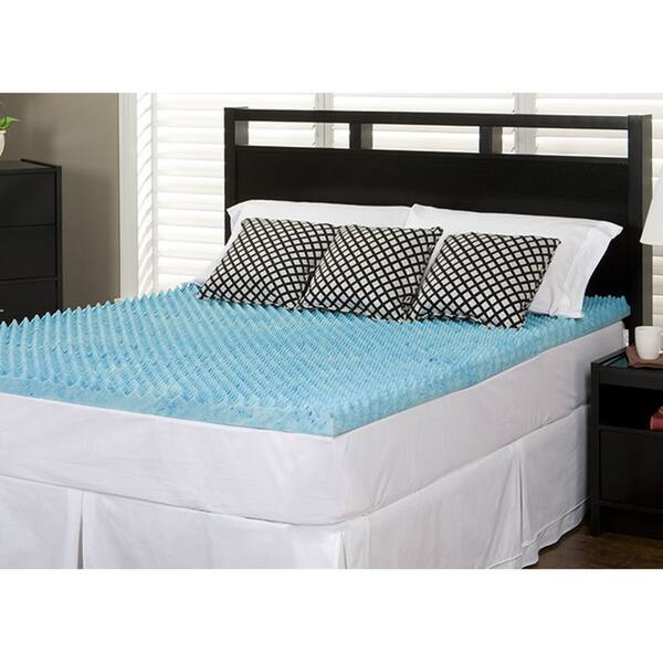 Slumber Solutions Gel Highloft 3-inch Queen/ King/ Cal King-size Memory Foam Mattress Topper