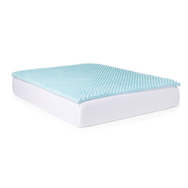 Slumber Solutions Gel Highloft 2-inch Memory Foam Mattress Topper - Twin