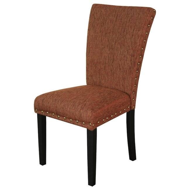 Monsoon Adorno Upholstered Allspice Linen Dining Chairs (Set of 2)