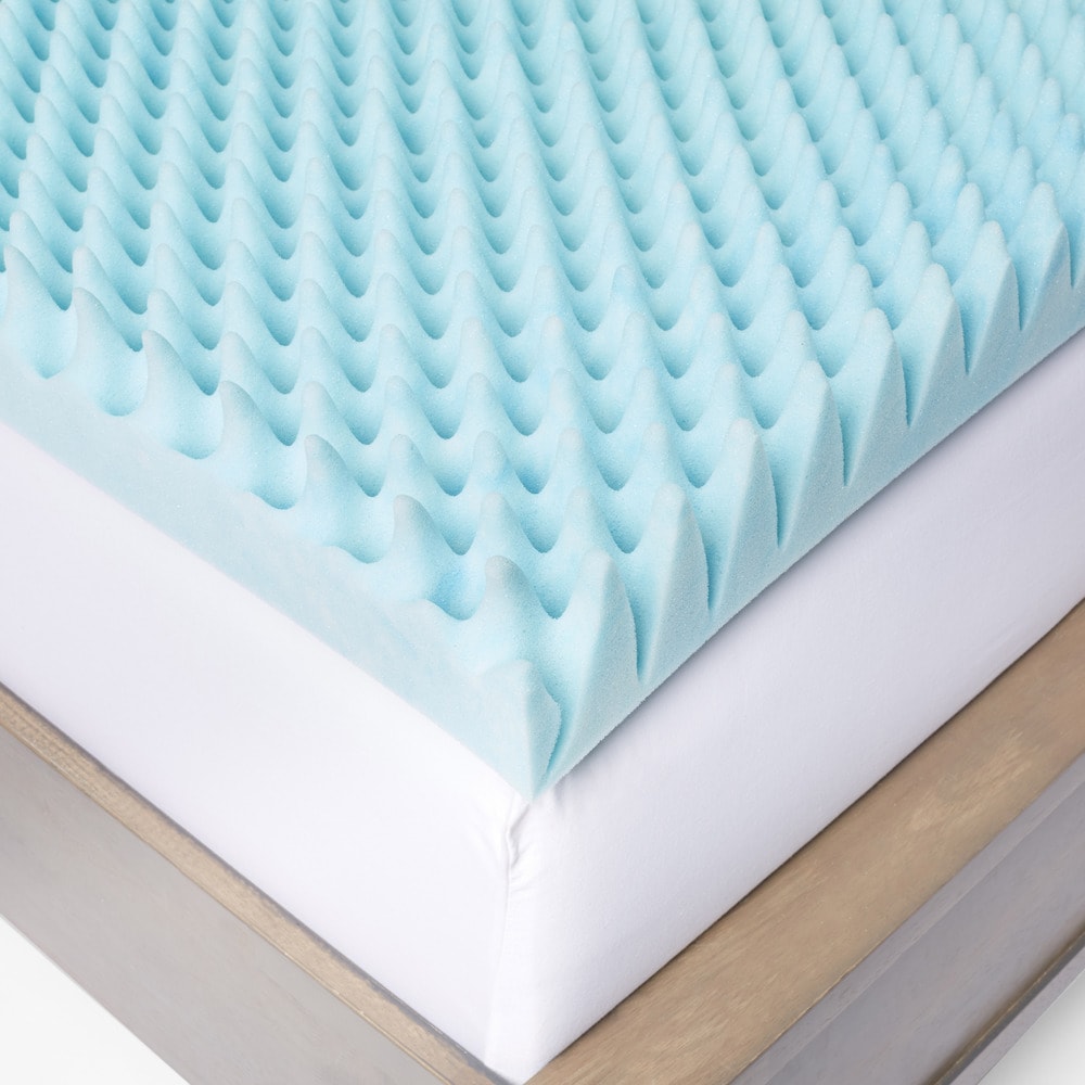 Enhance Highloft 4 Memory Foam Topper White Full - Future Foam