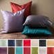 preview thumbnail 1 of 15, Artistic Weavers Decorative Chic 18-inch Square Solid Throw Pillow Cover with Poly Insert