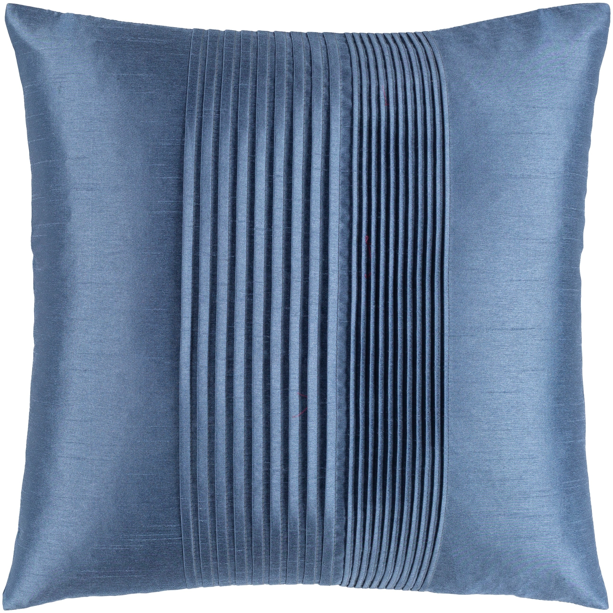 Livabliss Decorative Hind Pleated 18-inch Square Throw Pillow