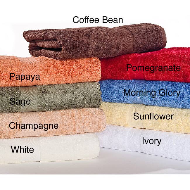 Calcot 600 GSM Supima Cotton Ring Spun Bath Towels (Set of 2)