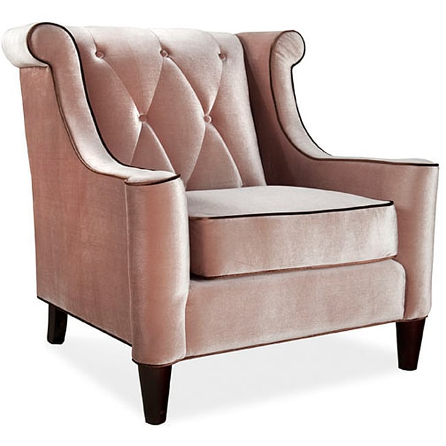 Modern Caramel Velvet Chair