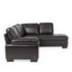 preview thumbnail 4 of 17, Abbyson Devonshire Top Grain Leather Tufted Sectional