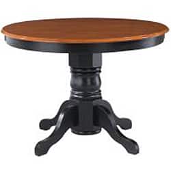 The Gray Barn Larken Black and Oak 5-piece Dining Furniture Set