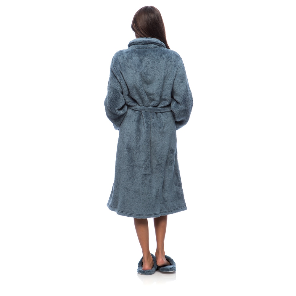 An Ultra Soft Robe outlets with matching slipper