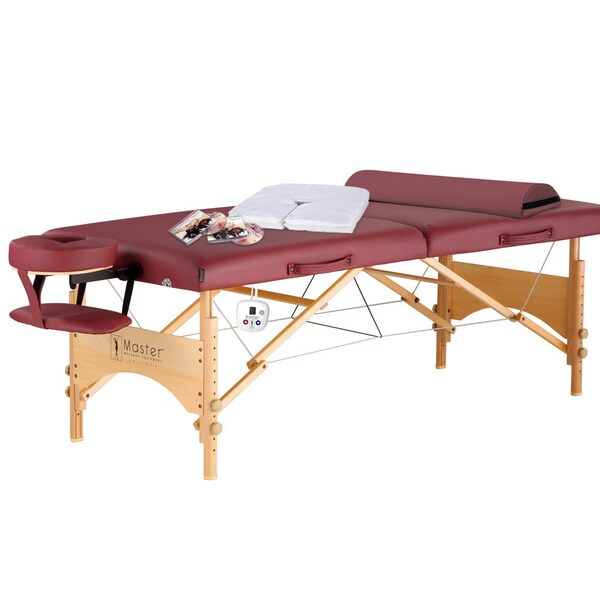 Shop Master Massage Geneva Lx 28 Inch Heated Portable Massage Table