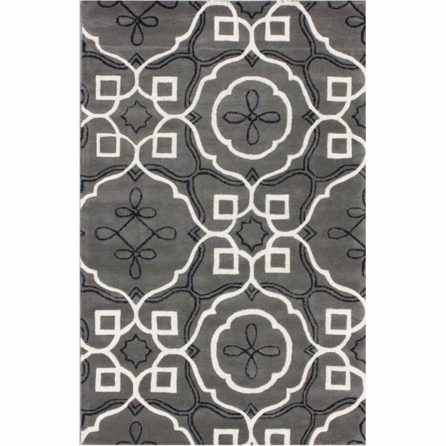 Nuloom Handmade Moroccan Modern Trellis Wool Rug (83 X 11) (GreyPattern AbstractTip We recommend the use of a non skid pad to keep the rug in place on smooth surfaces.All rug sizes are approximate. Due to the difference of monitor colors, some rug color