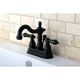 preview thumbnail 2 of 4, Victorian High Spout Oil Rubbed Bronze Bathroom Faucet