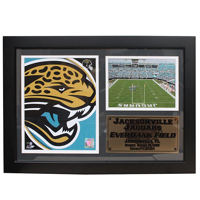 Jacksonville Jaguars Team Logo Photo Stat Frame