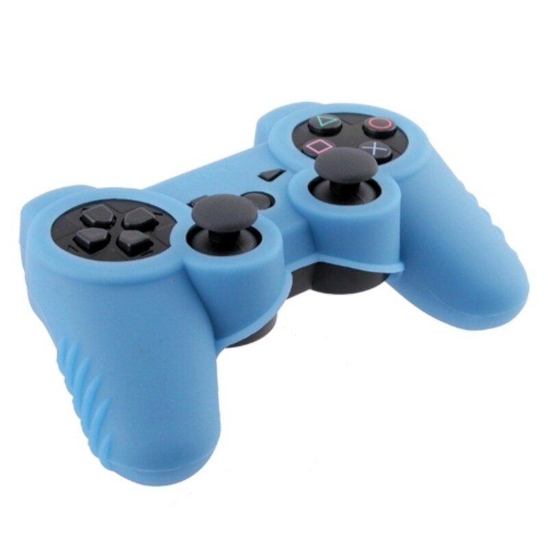 INSTEN Light Blue Soft Silicone Skin Case Cover for Sony Playstation 3