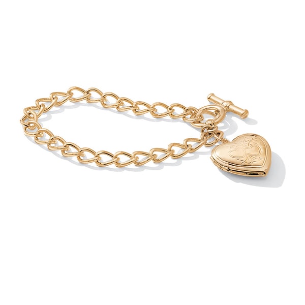 Bracelet With Heart Locket 2024