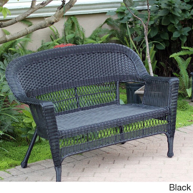 Wicker Patio Love Seat