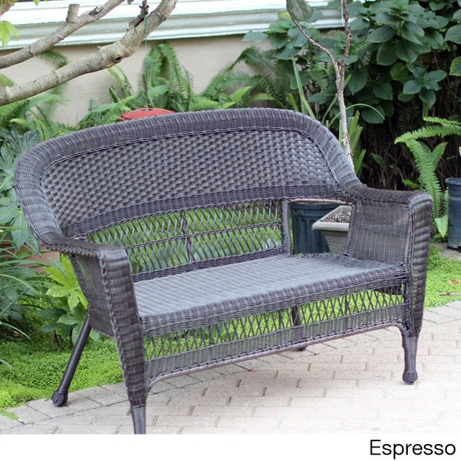 Wicker Patio Love Seat