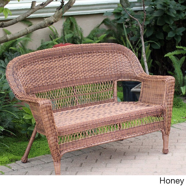 Wicker Patio Love Seat