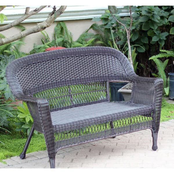 Wicker Patio Love Seat