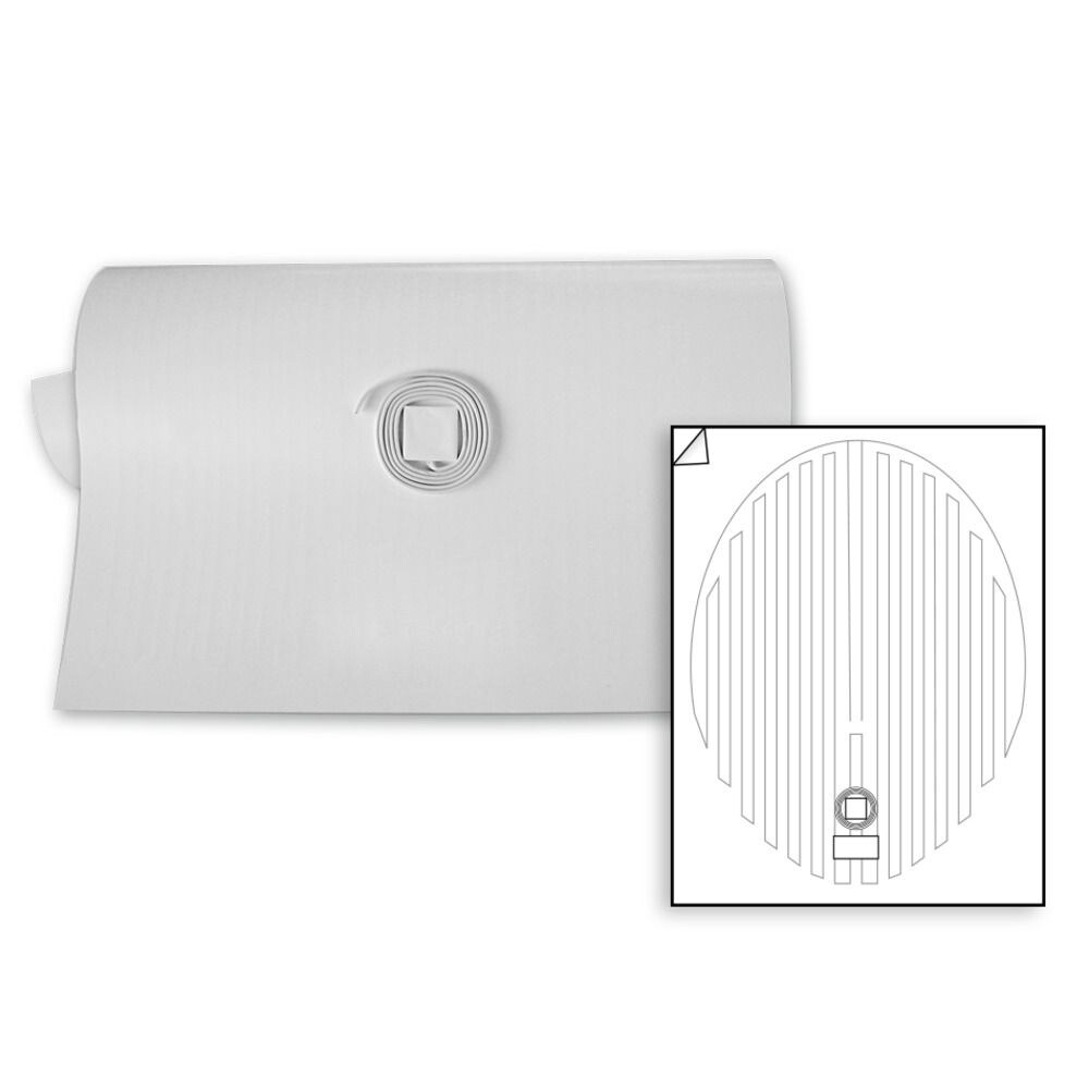 WarmlyYours Electric Mirror Defogger 18"x26" Oval White White Maxi eBay