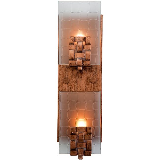 Varaluz Dreamweaver Vertical 2-light Wall Sconce