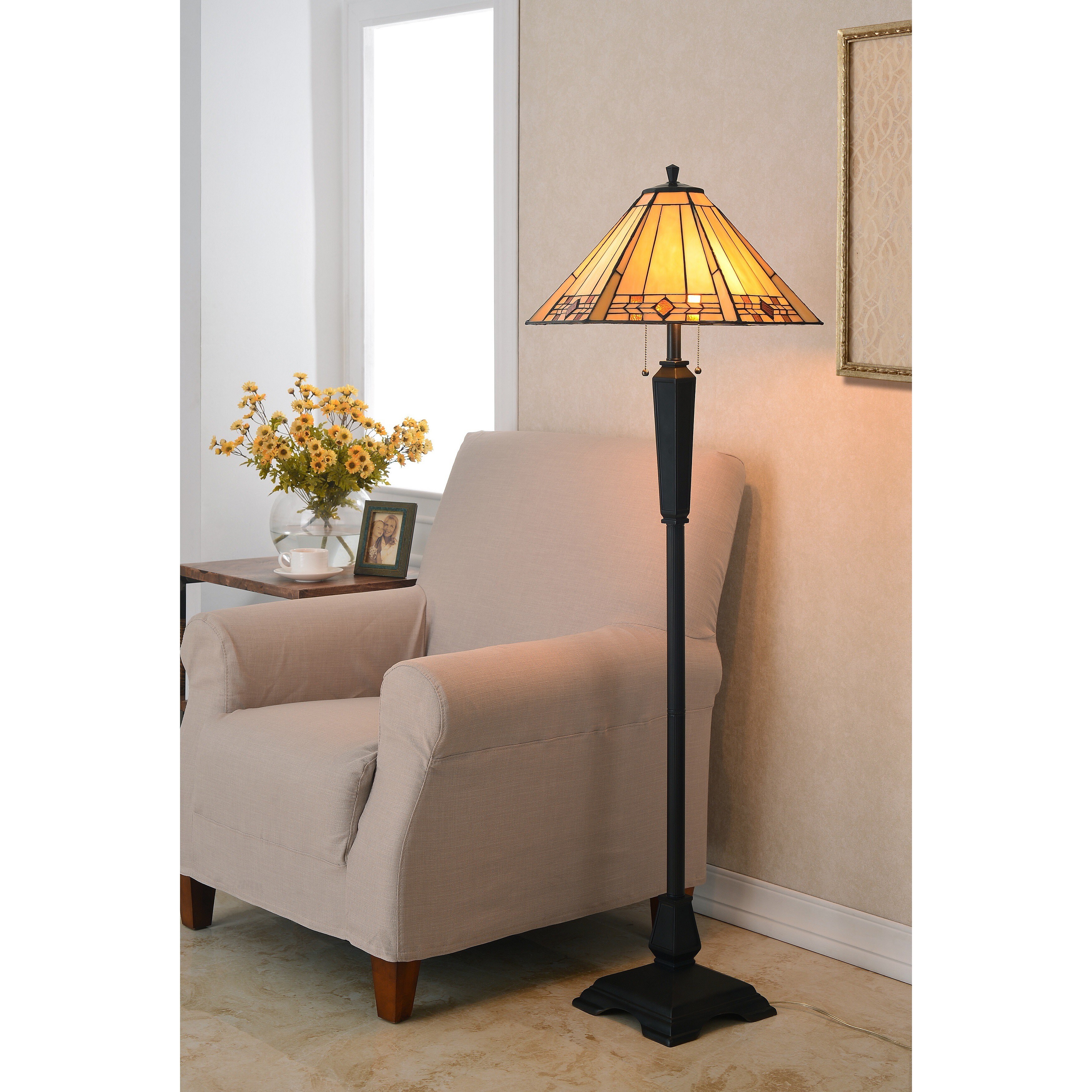 Iris 59 5 Led Integrated Floor Lamp
