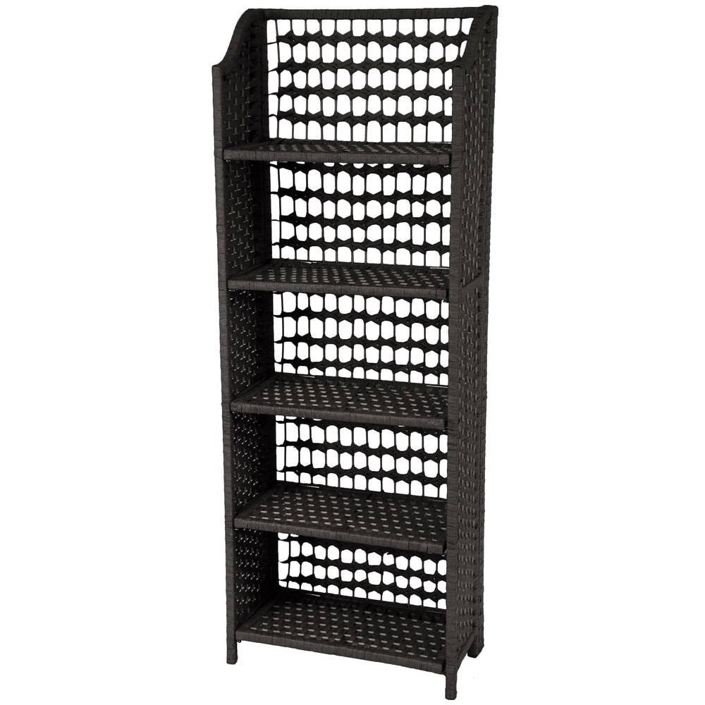 Red Lantern 53" Natural Fiber Shelving Unit