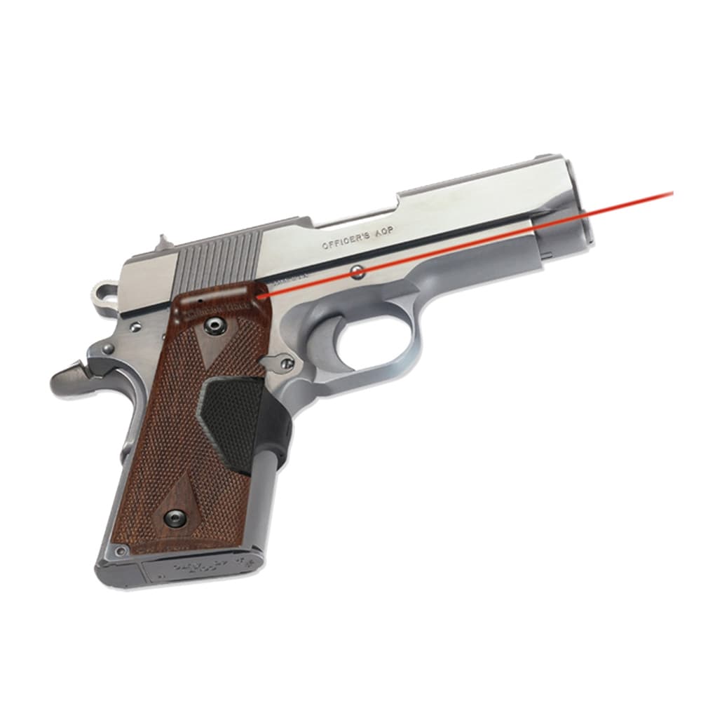 Crimson Trace 1911 Compact Walnut Pro series Laser Grip