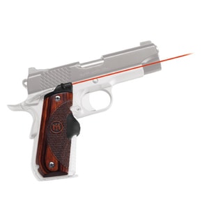 Crimson Trace Master Series Rosewood Lasergrip for Round Heel Style 1911 Pistols