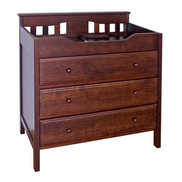 DaVinci Jayden 3-drawer Changing Table in Espresso Bed Bath
