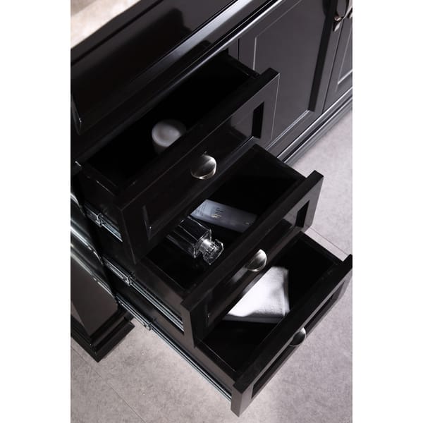 48 Bathroom Vanity Set Organizer Top Vessel Sink W/ Faucet Drain Cabinet  Combo - On Sale - Bed Bath & Beyond - 37515925