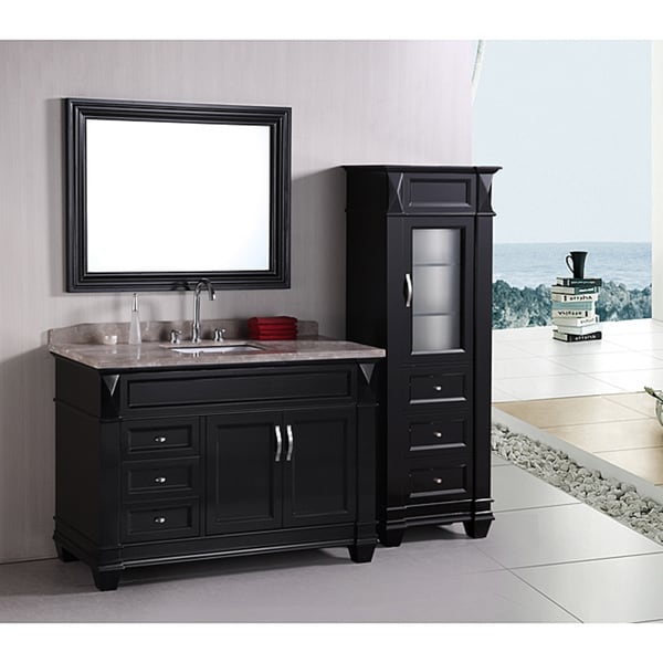 Shop Design Element Hudson 48-inch Single Sink Bathroom ...