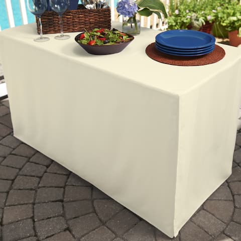 Folding Table Indoor/Outdoor Tablecloth