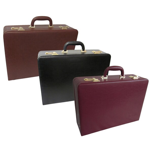 leather attache case for women