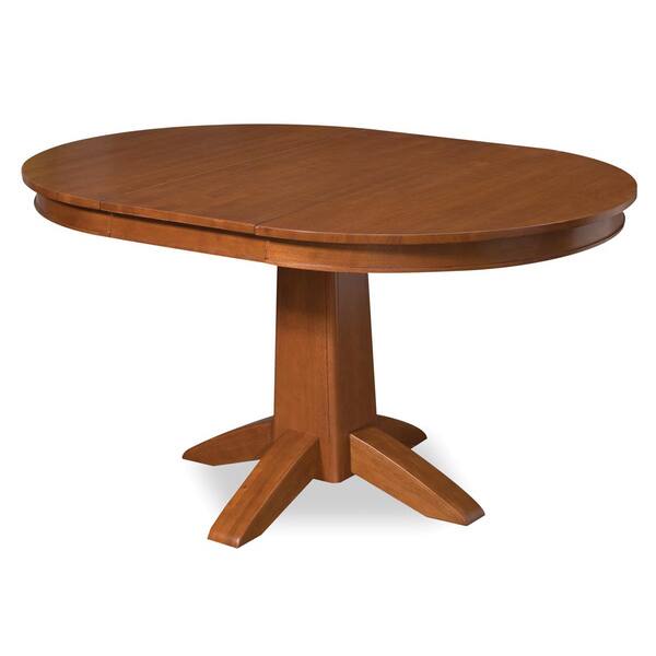 Shop Arts Crafts Cottage Oak Round Dining Table Overstock 6635549