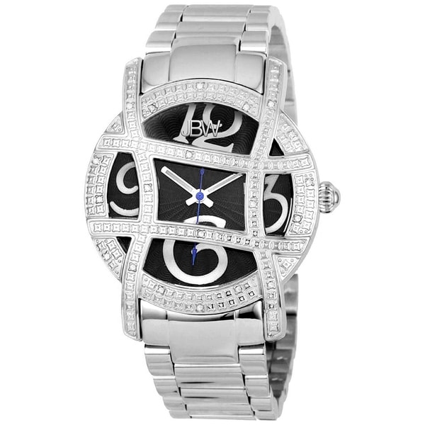 JBW Women's Olympia Stainless Steel Diamond Japanese Quartz Watch JBW Women's More Brands Watches