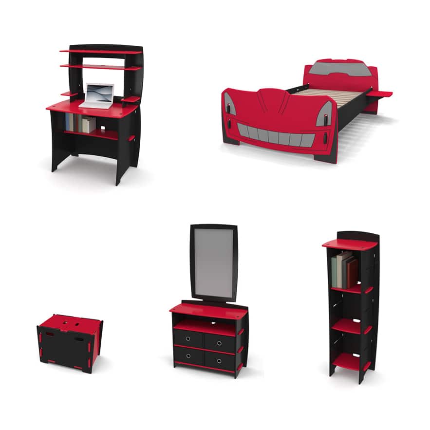 Legare Boy's Room Race Car Collection