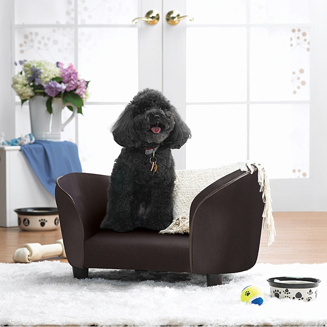 Enchanted Home Pet Brown Pebble Snuggle Bed
